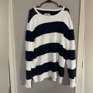 Striped St. John bay Black and White Sweater